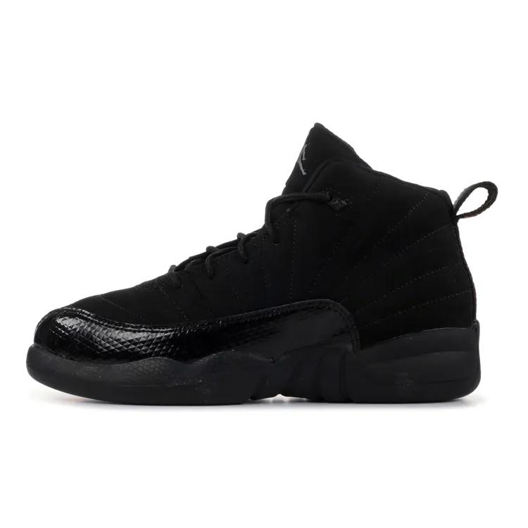 Air Jordan 12 Retro GP 'Rush Pink' (Unisex) Black / Dark Grey-Rush Pink Kids' Basketball Shoes 510816 006