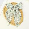 Stylish Floral Pattern Hair Barrettes Hair Clip Sweet Hairpin Barrette Bowknot Hair Clip Christmas for Women Girl