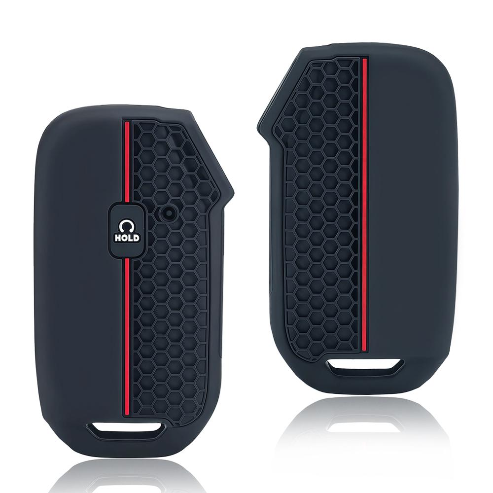 Silikon Autoschlüsselanhänger Hülle Abdeckung Für Kia Ceed Cerato Forte Niro Seltos Sorento Soul Sportage Telluride K5 Smart Keyless Fernbedienung