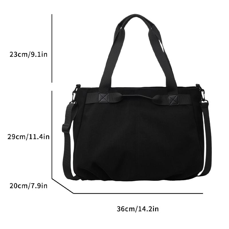 Handheld Large Capacity Casual Tote Bag for Women's Summer Work Commuting Single Shoulder Bag Simple and Versatile Trend