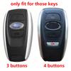 Silicone Key Cover Holder Shell Car Key Case for Subaru Forester XV BRZ LEGACY SV 2019 2020 3/4 Button Remote Keyless Protection