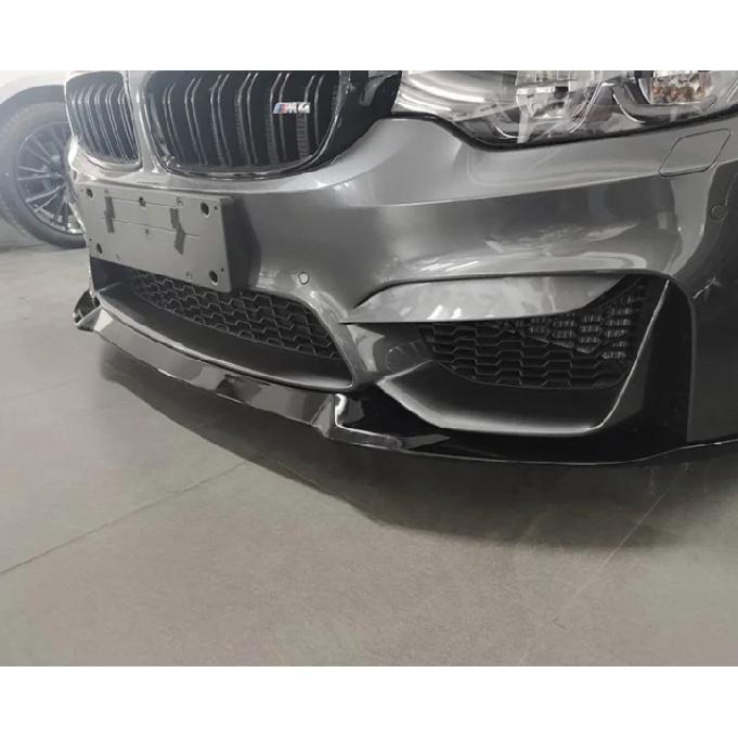 CS Style for BMW F80 M3 F82 F83 M4 2015-2020 Refit Front Bumper Spoiler Lip Chin Splitter Blade Shovel Skirt Board Body Kits