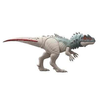Mattel Jurassic World Big Action! Torvosaurus Dinosaur Figure JKL88 Biting & Tail Attack Gray Approx. 30cm Long Ages 4+