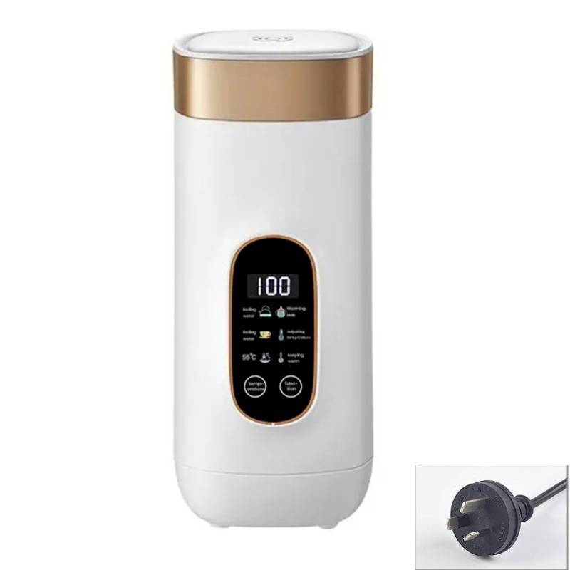 Electric Portable Water Cup Withtemperature Display Suitable For Daily Travel