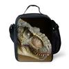 Dinosaur Print DIY Lunch Bag Office Workers School Kids - PVC Insulated Shoulder Cooler