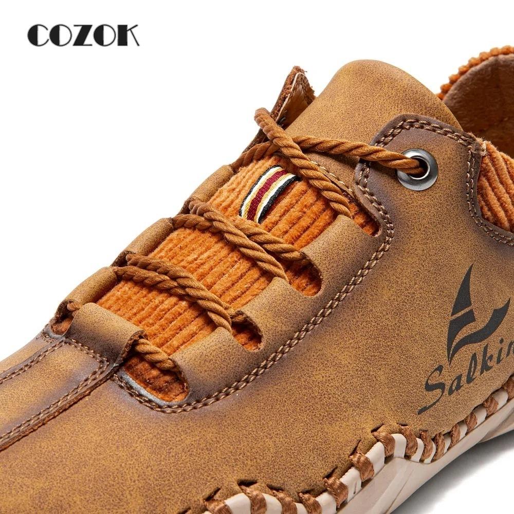 Móda Pánská obuv pro volný čas Pánská řidičská obuv Pohodlné mokasíny Prodyšné pánské ploché boty