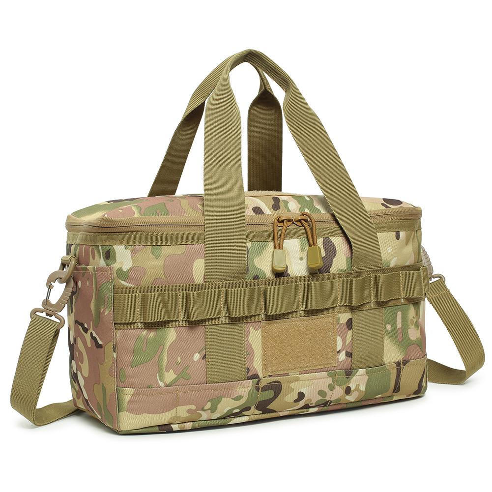 Outdoor Heavy Duty Lunch Bag Large Capacity Outdoor Picnic Bag Insulated for Camping Picnic Beach Work Trip