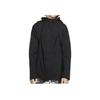 Nike Jacket Solid Color Printed Logo Zipper Hooded Long Sleeve Kids jackets Black BV3559-010