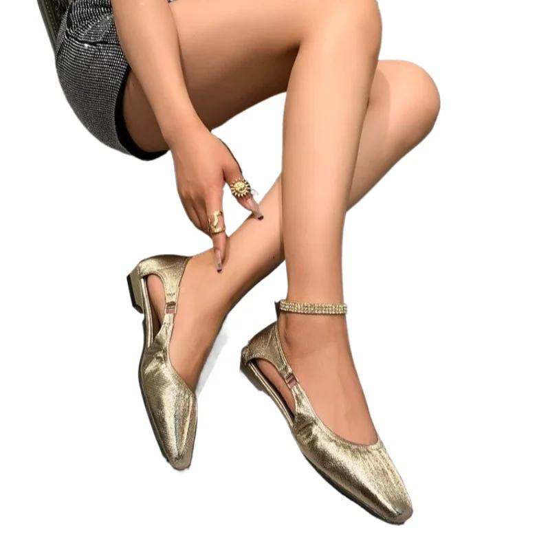 Fashion 2025 Hot Sale Ladies Shoes Shallow Women's Flats Fashion Casual New Best Seller Light Soft Bottom Comfortable Flat Low Heels