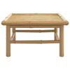 VidaXL Table de jardin 65x55x30 cm bambou 362282