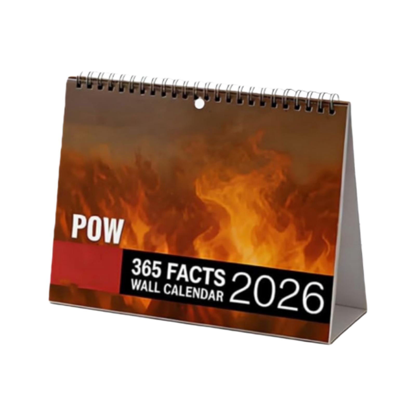 2026 Black History Calendar with 365 Daily Facts Wall Hanging Design for Home Office Decor Educational Cultural Trivia