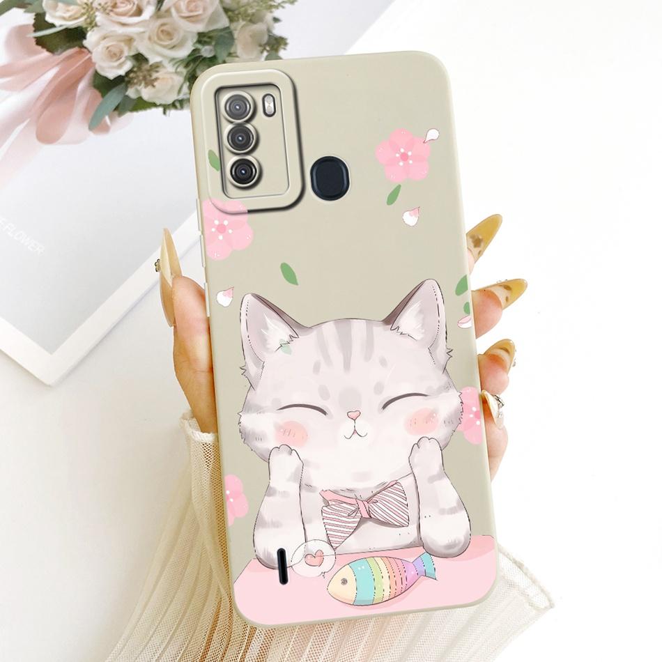 For Itel S16 Vision 1 Pro Fashion Dusk Beach Painting Phone Case For Itel Vision 1 Pro ItelS16 Soft Silicone Cover Bumpers
