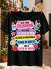 I Am An Educator Glitter In My Hair Happiness In My Heart Gerunisex Colorful Kawaii School And Art Unisex All Tshirt