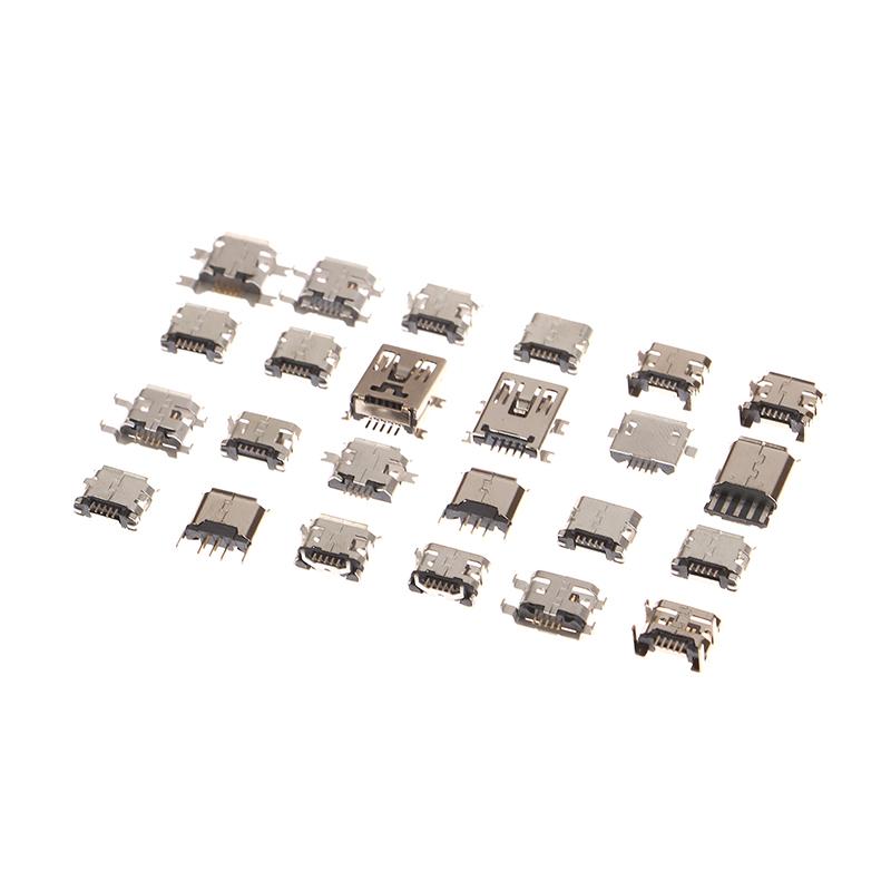

240 шт./кор. 24 модели разъемов Micro USB, разъемы USB, набор разъемов для Mp3-телефона, комплект разъемов SMD DIP