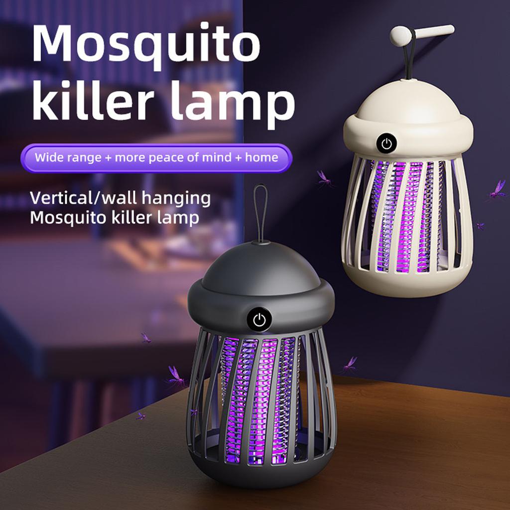 Indoor Mosquito Killer Electric Bug Zapper with UV Light Rechargeable Portable Mosquito Trap for Home Use Safe and Efficient Insect Control