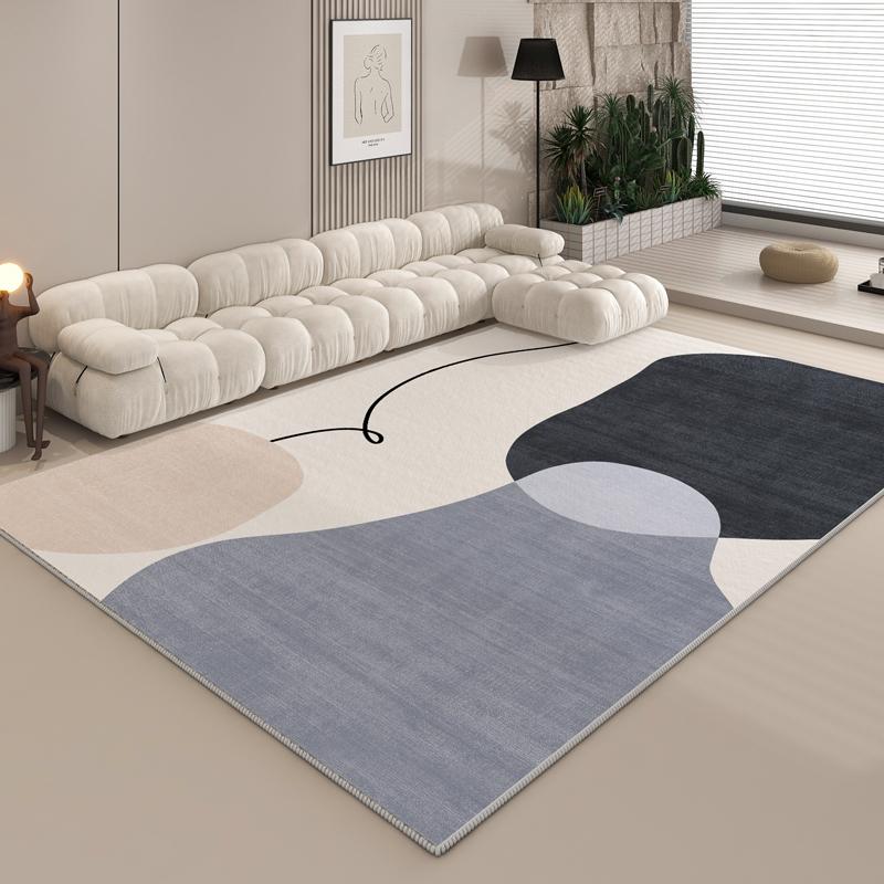 Art Design Plush Carpet Minimalism Living Room Decoration Abstract Rug Modern Rugs for Bedroom Large Area Fluffy Soft Floor Mat