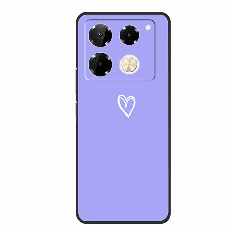 For Infinix Note 40 Pro 5G Case TPU Soft Silicone Cover Phone Cases for Infinix Note 40 40pro 4G Flowers Lovely Coque Fundas