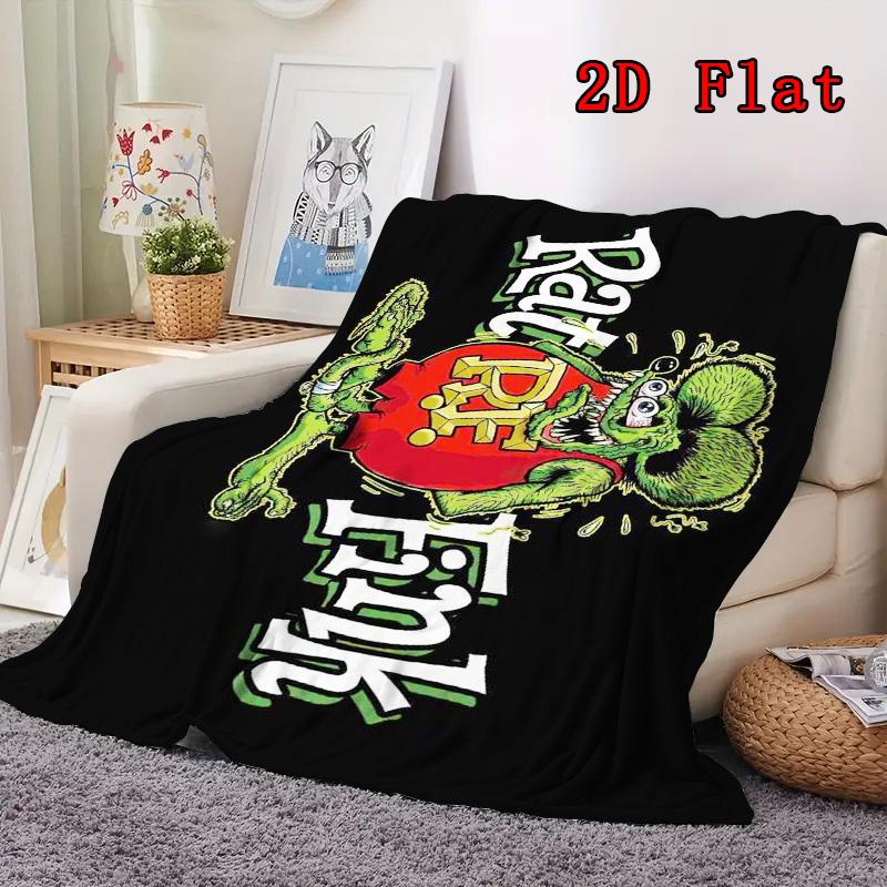 Fink 2D Flat Pattern Flannel Blanket High quality All Seasons Warmth and Comfort Perfect for Christmas Gifts.MMT0918608