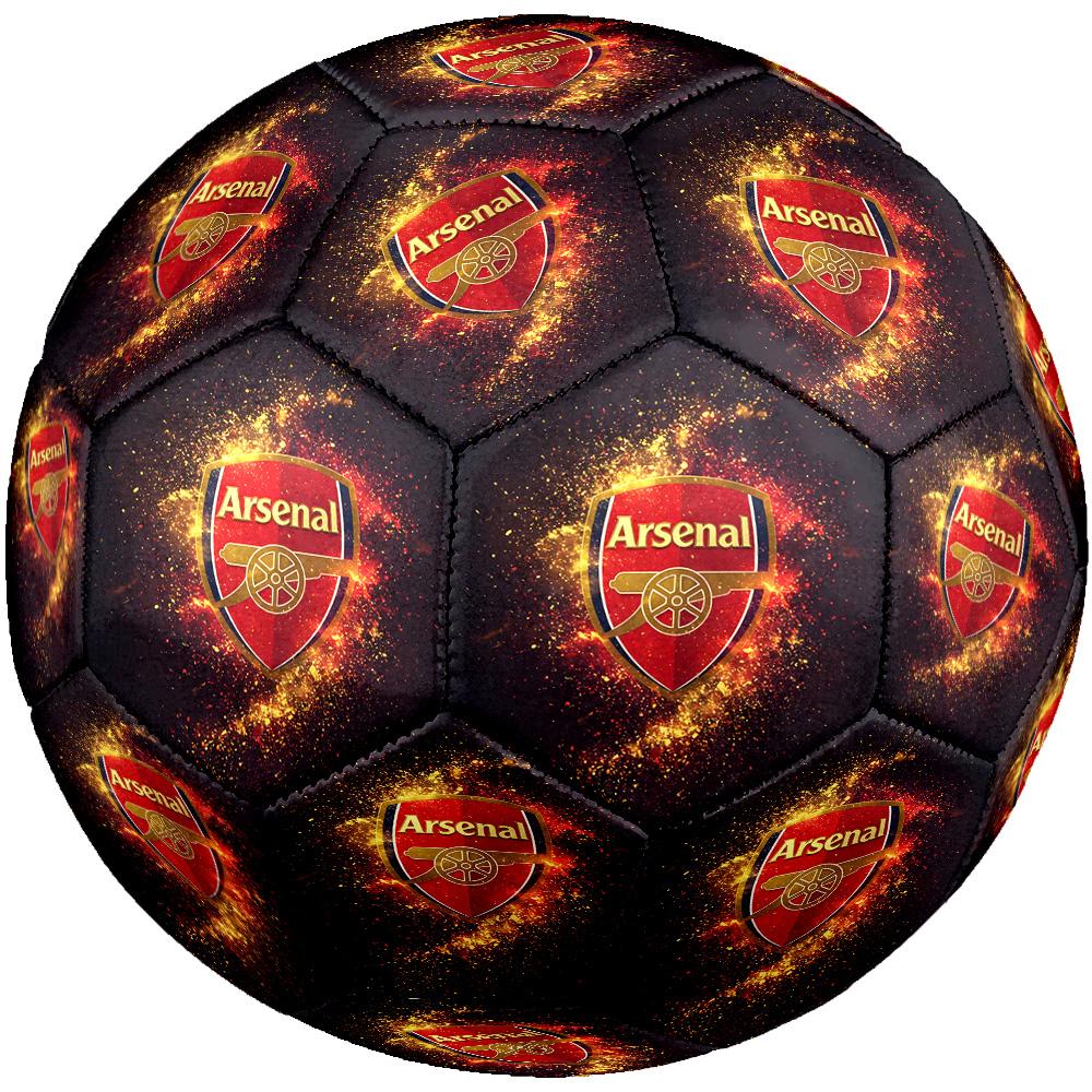Arsenal Football Club Crest Size 5 Soccer Ball Machine Sewn Indoor/Outdoor Universal Football Ideal for Soccer Enthusiasts