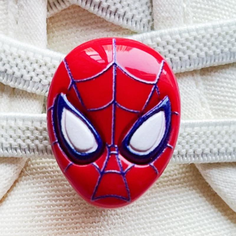 Декоративная пряжка для шнурков Marvel Cross DIY для детских кроссовок