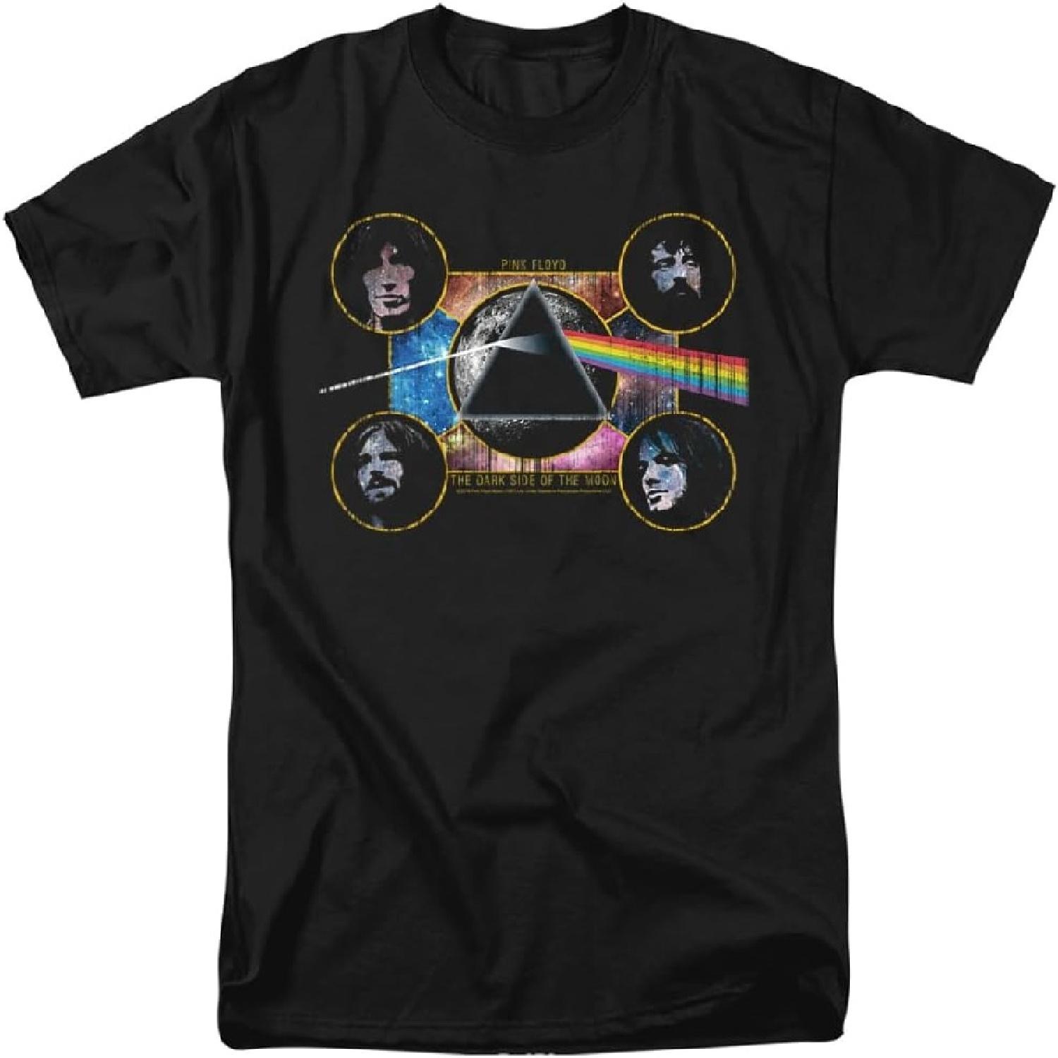 

Dark Side of The Moon Pink Floyd Rock Album Music T Shirt S