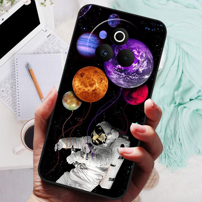 For Realme P3 Pro 5G Case Silicon Back Cover Phone Case for Realme P3 Ultra 5G Cases P 3 Pro Soft bumper coque Shockproof Fundas