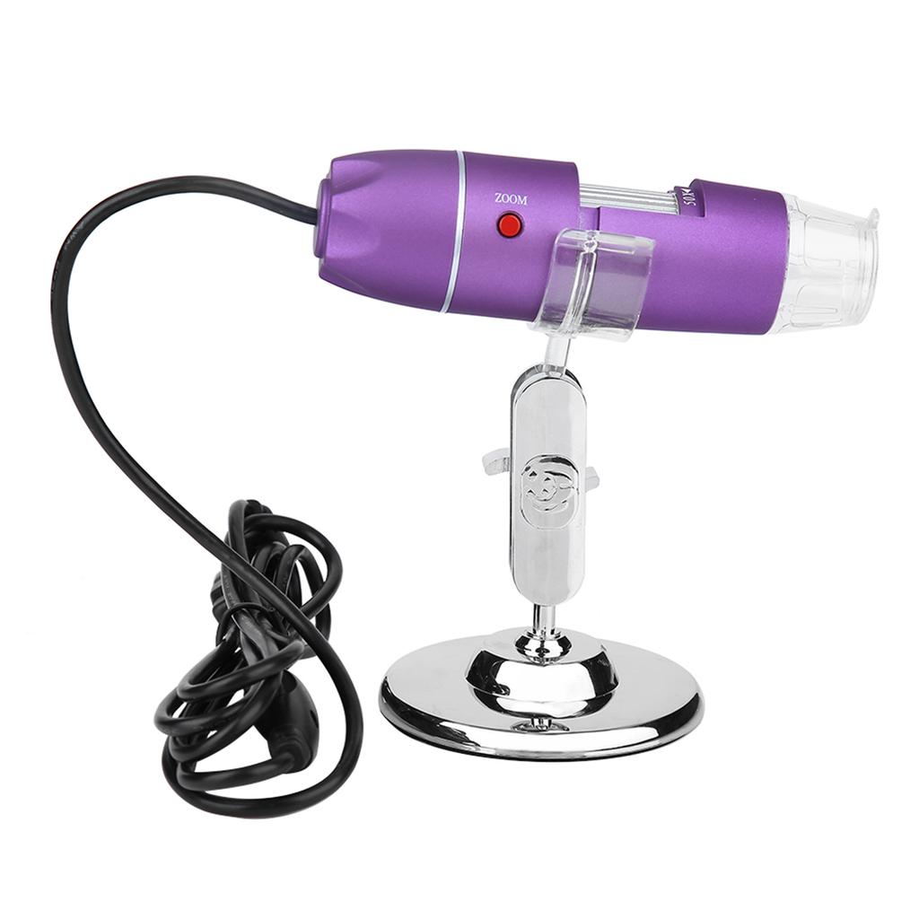 Digital Microscope USB Endoscope Beauty Skin Tester Hair Follicle Scalp Detector 50X‑500X