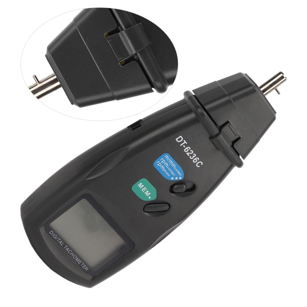 Optoelectronic Digital Tachometer Combo with HD Display, Auto Memory, 96 Data Storage for All-Wheel Car Manufacturing