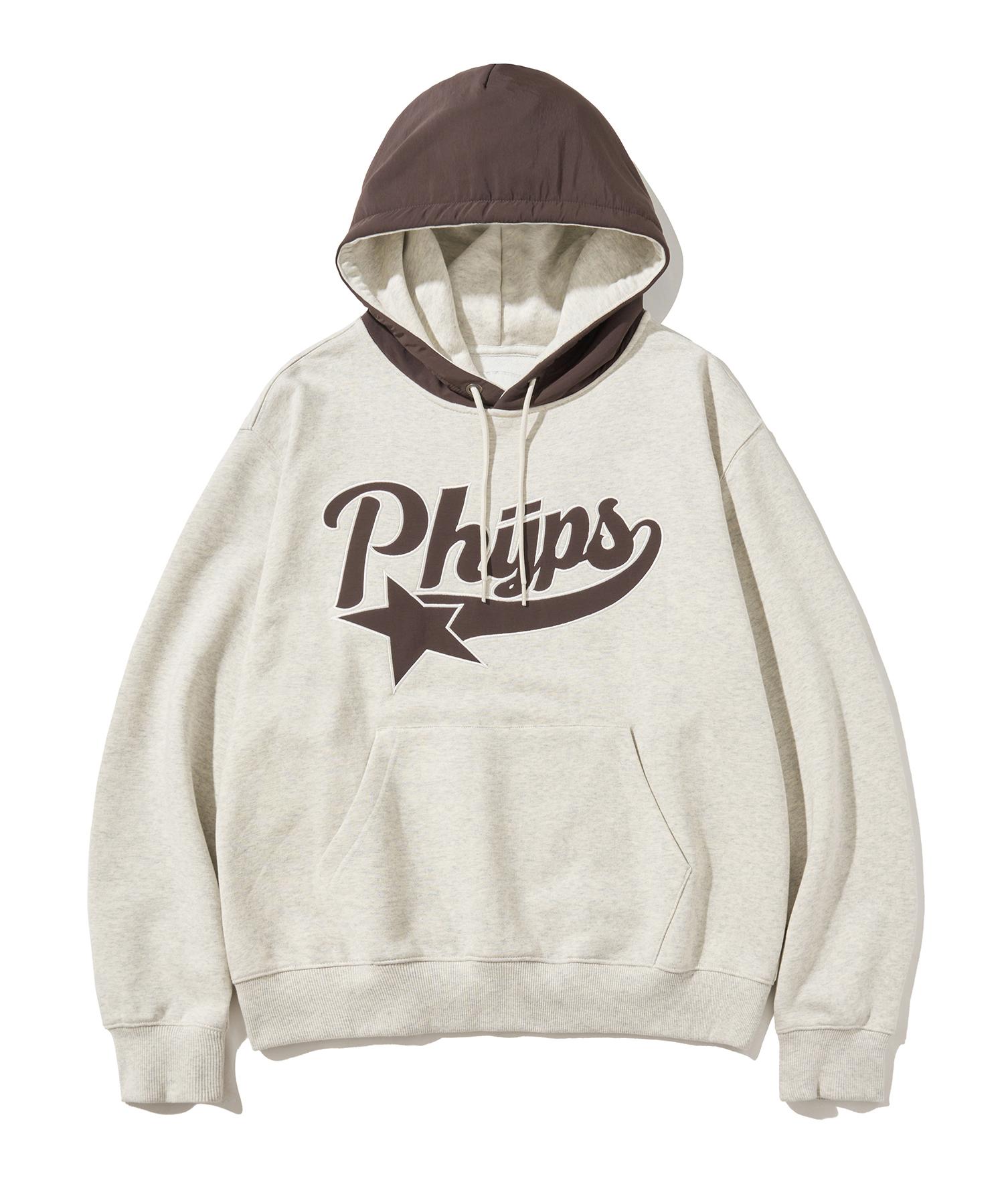 Physical Department Star Tail Nylon Mix Hoodie Oatmeal Oatmeal/Xl