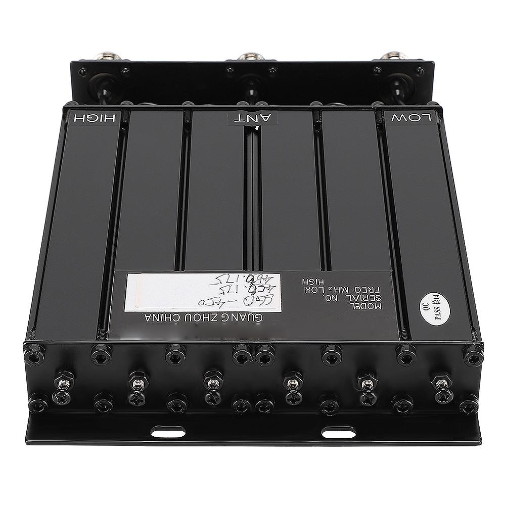 25W UHF 6 Cavity Duplexer for Radio Repeater SGQ 450 Type (TX: 456.175 MHZ RX: 466.175MHZ)