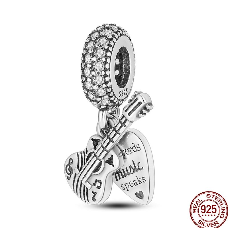 Copper Love Blessing Diamond Love Family Friendship Love Charm Beads Suitable For Pan Original Bracelet Diy