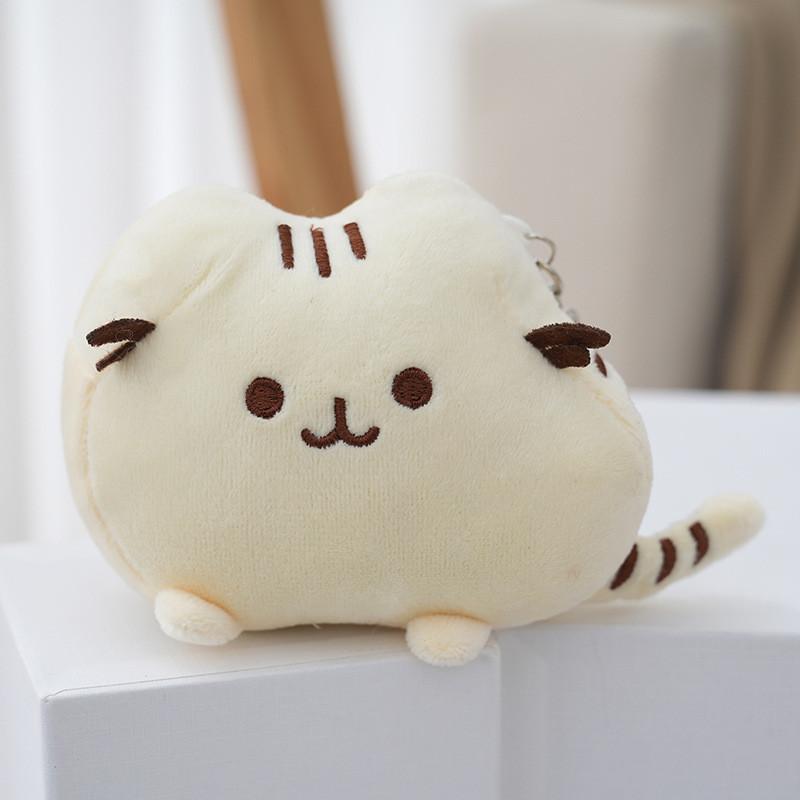 Adorable Cartoon Cat Plush Doll Cute Kitten Toy Backpack Charm Pp Cotton Stuffed Animal