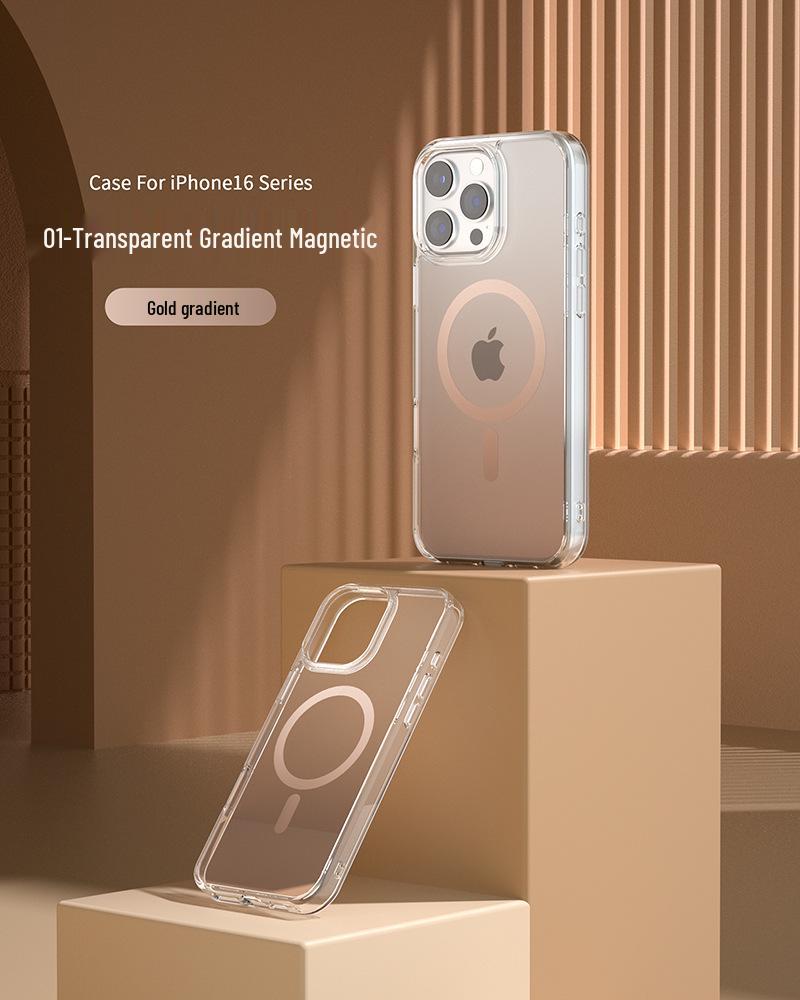Dopamine Gradient Iridescent Case for iPhone 17 Pro Max/16 Fashion Protective Cover