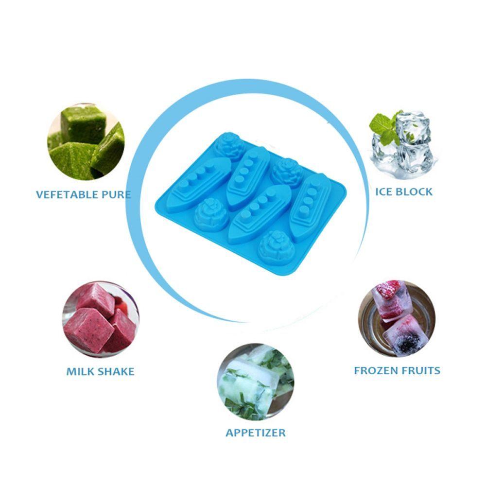 Cream Makers Gadgets Cake Mould Chocolate Titanic Shaped for Kitchen Silicone Mold Ice Cube Trays