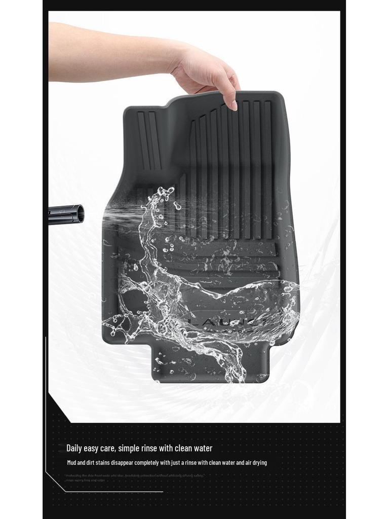 Tesla Model Y (2025) TPE Floor Mats - Specialized Fit for Refresh Headlight Model