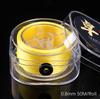 50-100Meter Elastic Line Thread Round Crystal Line Nylon Rubber Stretchy Cord For Jewelry Making Beading Bracelet