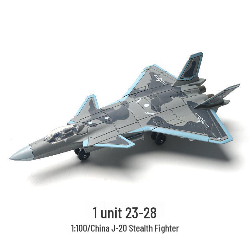 Xujia SU-57s Stealth Fighter 1:72 Model Assembly Blocks