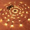 70LED Halloween Spider Web Light Gift with Battery Box 8 Modes Party Atmosphere Lamp, without Spider
