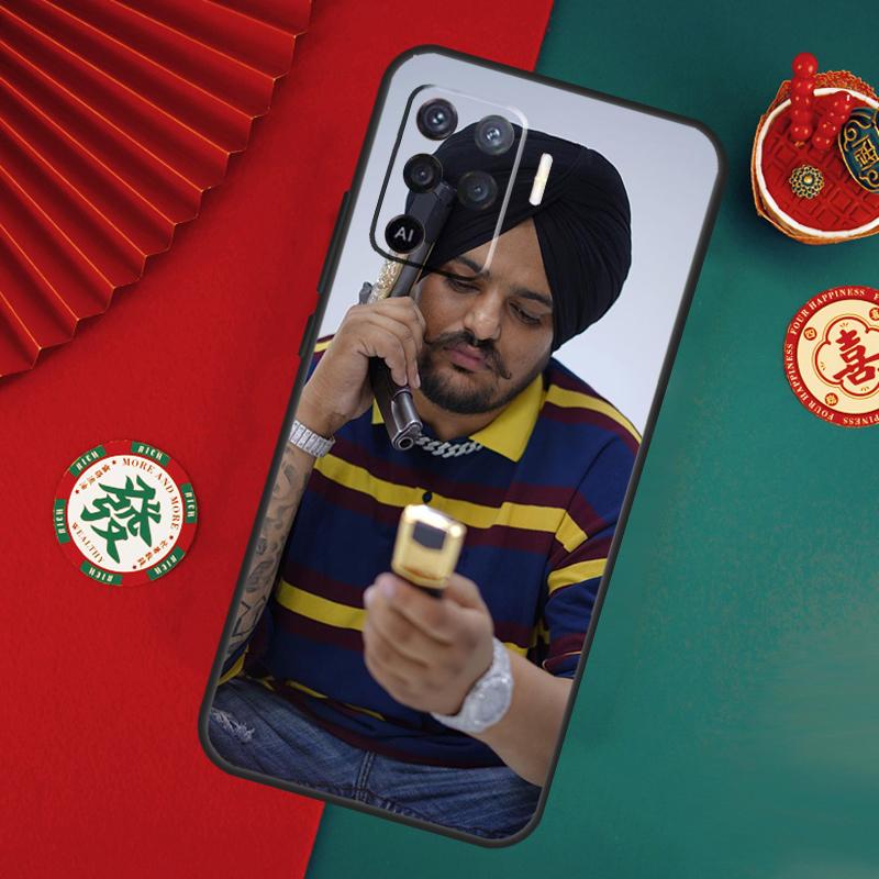 Sidhu Moosewala Case For Oppo A6 A5 Pro A15 A18 A38 A58 A78 A98 A54 A74 A94 A17 A57 A80 A60 A40 A16 A76 A96