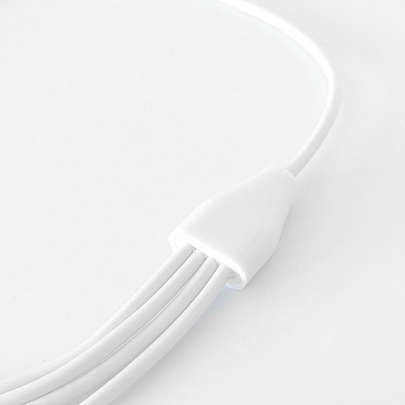 50Cm 4 In 1 Usb C Long Charger Cable Charging Cord Multiple Ports Charging Cable Type C Connector For Cellphones