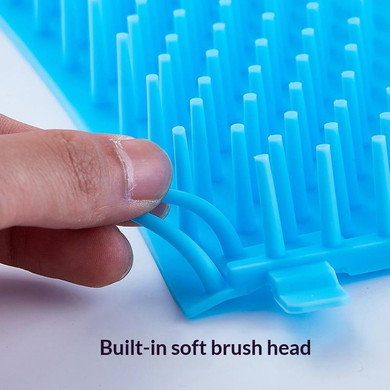 1Pcs Portable Outdoor Pet Foot Washer Paw Clean Brush Dog Paw Cleaner Cup Soft Silicone Combs Quickly Wash Foot Cleaning Bucket
