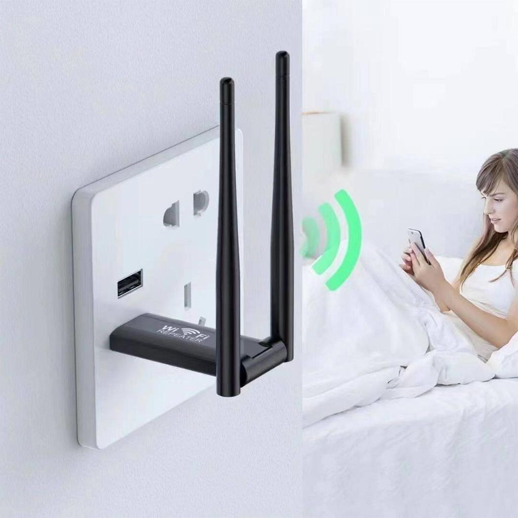 Wireless WiFi Repeater Extender Router WiFi Signal Amplifier Booster Long Range Wi-Fi Repeater Access Point For Home Apartment