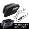 Motorcycle Saddle Bags Bag Conversion Brackets For Harley Softail Heritage Deluxe FXST 1984-2017