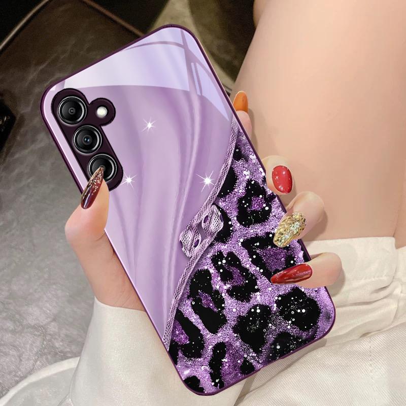 Colorful Patterns For Samsung Galaxy A14 4G 20 30 52 20S 21S 22 A32 33 34 42 50 51 53 54 70 71 72 73 5G Glass Phone Case