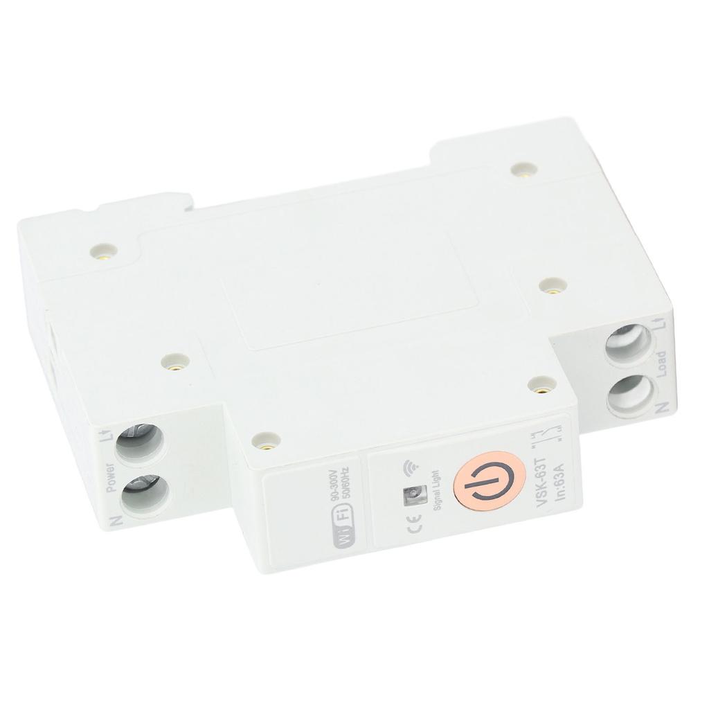 WiFi Schalter Sicherungsautomat 1P 63A Fernbedienung Sprachsteuerung Timing Zyklus Smart Sicherungsschalter für Tuya