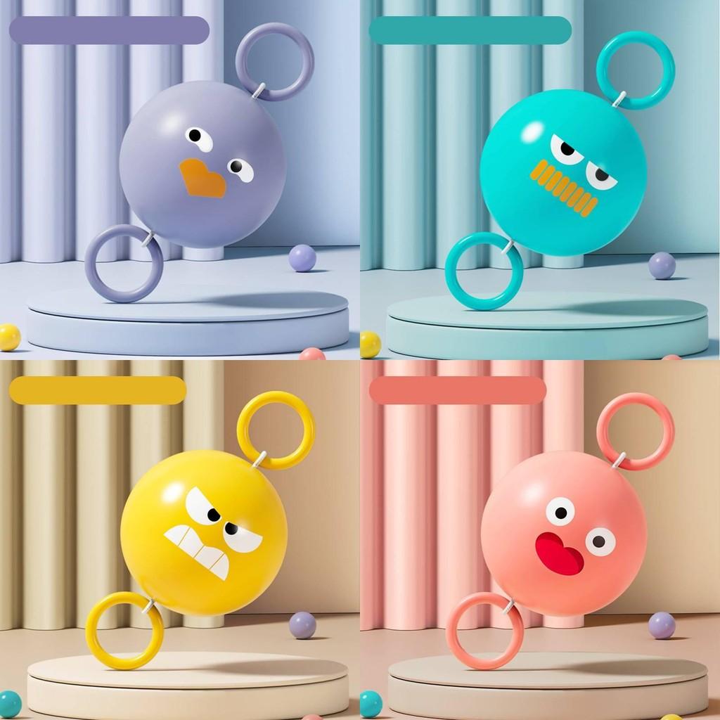 Pull Children Ball Toys Hand Eye Coordination Toy Outdoor Sports With Lights