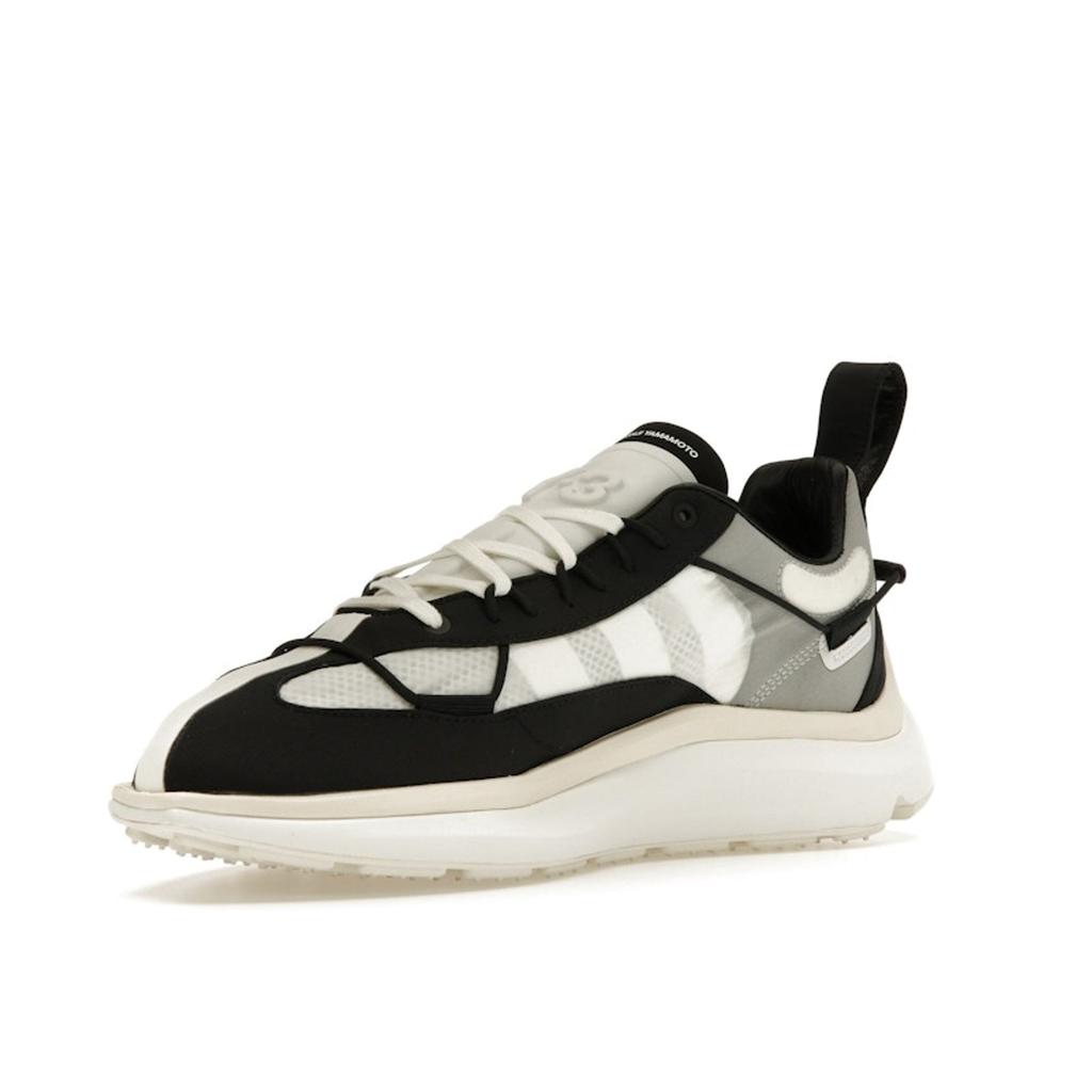 Adidas Y-3 Shiku Run Białe Czarne Męskie Sneakersy Core-White Chalk-White FZ4321