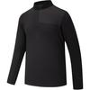 ANTA Variety Training Collection Knitwear Men's Black Stand Collar Moderate 152647402N-3