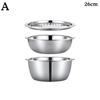 3 In 1 Multifunctional Steel Basin With Grater Washing Bowl Grater Strainer Slicer Ve L3K3