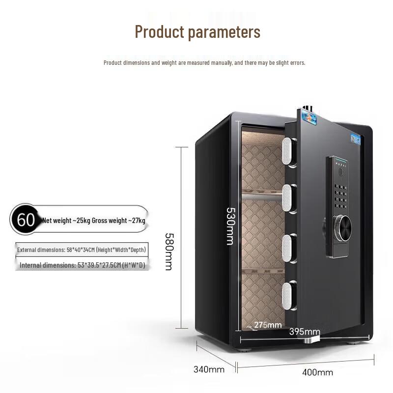 Tiger Brand Smart Home Office Safe with Wi-Fi